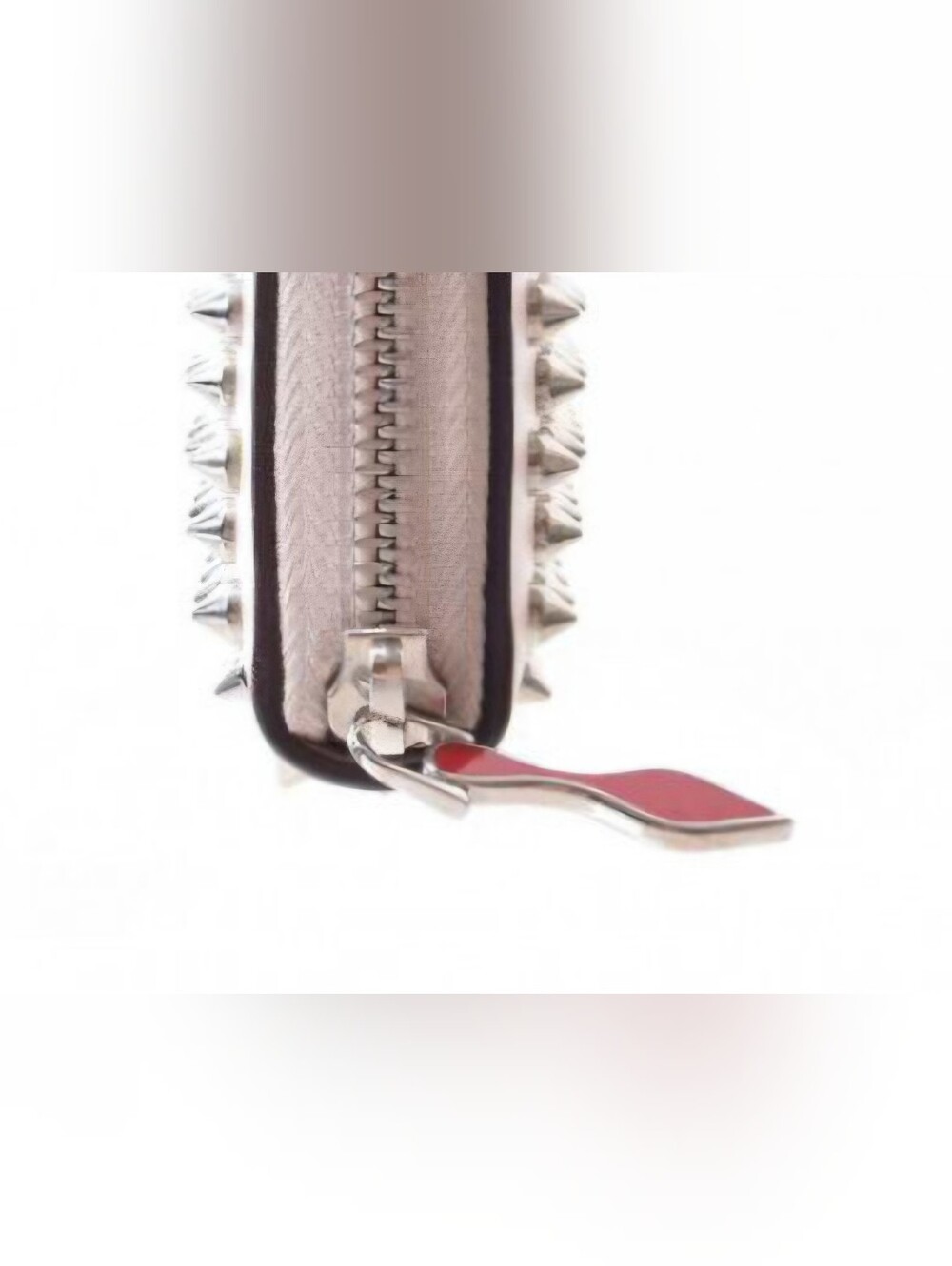 Authentic CHRISTIAN LOUBOUTIN Full Set Pink Spike Wallet Panettone Bag Dust Bag